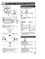 Preview for 13 page of Panasonic Palmcorder IQ PV-IQ604 Operating Instructions Manual