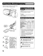 Предварительный просмотр 18 страницы Panasonic Palmcorder IQ PV-IQ604 Operating Instructions Manual