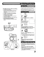 Предварительный просмотр 23 страницы Panasonic Palmcorder IQ PV-IQ604 Operating Instructions Manual