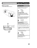 Предварительный просмотр 25 страницы Panasonic Palmcorder IQ PV-IQ604 Operating Instructions Manual