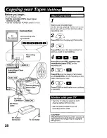 Предварительный просмотр 28 страницы Panasonic Palmcorder IQ PV-IQ604 Operating Instructions Manual