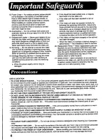 Предварительный просмотр 4 страницы Panasonic Palmcorder IQ PV-L606 User Manual