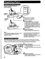 Предварительный просмотр 8 страницы Panasonic Palmcorder IQ PV-L606 User Manual