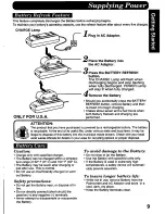 Предварительный просмотр 9 страницы Panasonic Palmcorder IQ PV-L606 User Manual