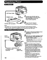 Предварительный просмотр 10 страницы Panasonic Palmcorder IQ PV-L606 User Manual