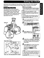 Предварительный просмотр 13 страницы Panasonic Palmcorder IQ PV-L606 User Manual