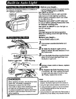 Предварительный просмотр 20 страницы Panasonic Palmcorder IQ PV-L606 User Manual