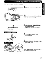 Предварительный просмотр 21 страницы Panasonic Palmcorder IQ PV-L606 User Manual