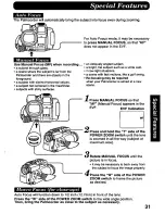 Предварительный просмотр 31 страницы Panasonic Palmcorder IQ PV-L606 User Manual