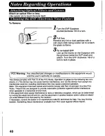 Предварительный просмотр 40 страницы Panasonic Palmcorder IQ PV-L606 User Manual