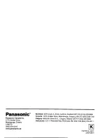 Preview for 164 page of Panasonic Palmcorder MultiCam PV-DC352-K User Manual