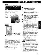 Предварительный просмотр 37 страницы Panasonic Palmcorder MultiCam PV-DV203 Operating Instructions Manual