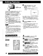 Предварительный просмотр 46 страницы Panasonic Palmcorder MultiCam PV-DV203 Operating Instructions Manual