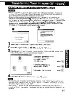 Предварительный просмотр 57 страницы Panasonic Palmcorder MultiCam PV-DV203 Operating Instructions Manual