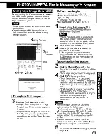 Предварительный просмотр 63 страницы Panasonic Palmcorder MultiCam PV-DV203 Operating Instructions Manual