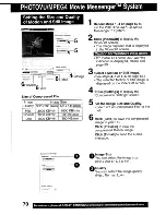 Предварительный просмотр 70 страницы Panasonic Palmcorder MultiCam PV-DV203 Operating Instructions Manual