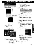 Предварительный просмотр 71 страницы Panasonic Palmcorder MultiCam PV-DV203 Operating Instructions Manual