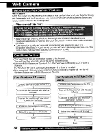 Предварительный просмотр 80 страницы Panasonic Palmcorder MultiCam PV-DV203 Operating Instructions Manual