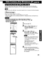 Предварительный просмотр 83 страницы Panasonic Palmcorder MultiCam PV-DV203 Operating Instructions Manual