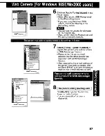 Предварительный просмотр 87 страницы Panasonic Palmcorder MultiCam PV-DV203 Operating Instructions Manual