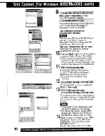 Предварительный просмотр 88 страницы Panasonic Palmcorder MultiCam PV-DV203 Operating Instructions Manual