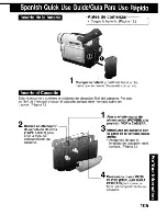 Предварительный просмотр 105 страницы Panasonic Palmcorder MultiCam PV-DV203 Operating Instructions Manual