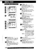 Предварительный просмотр 108 страницы Panasonic Palmcorder MultiCam PV-DV203 Operating Instructions Manual