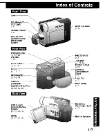 Предварительный просмотр 117 страницы Panasonic Palmcorder MultiCam PV-DV203 Operating Instructions Manual