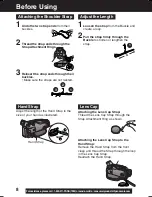 Предварительный просмотр 8 страницы Panasonic Palmcorder Multicam PV-DV73 Operating Instructions Manual