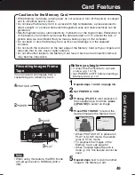 Предварительный просмотр 49 страницы Panasonic Palmcorder Multicam PV-DV73 Operating Instructions Manual