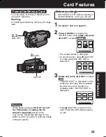 Предварительный просмотр 53 страницы Panasonic Palmcorder Multicam PV-DV73 Operating Instructions Manual