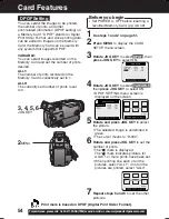 Предварительный просмотр 54 страницы Panasonic Palmcorder Multicam PV-DV73 Operating Instructions Manual