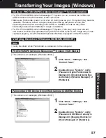 Предварительный просмотр 57 страницы Panasonic Palmcorder Multicam PV-DV73 Operating Instructions Manual