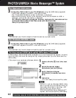 Предварительный просмотр 60 страницы Panasonic Palmcorder Multicam PV-DV73 Operating Instructions Manual