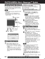 Предварительный просмотр 62 страницы Panasonic Palmcorder Multicam PV-DV73 Operating Instructions Manual