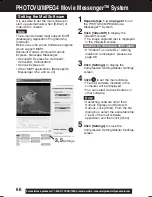 Предварительный просмотр 66 страницы Panasonic Palmcorder Multicam PV-DV73 Operating Instructions Manual