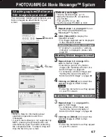 Предварительный просмотр 67 страницы Panasonic Palmcorder Multicam PV-DV73 Operating Instructions Manual