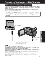 Предварительный просмотр 71 страницы Panasonic Palmcorder Multicam PV-DV73 Operating Instructions Manual