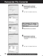 Предварительный просмотр 78 страницы Panasonic Palmcorder Multicam PV-DV73 Operating Instructions Manual