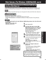 Предварительный просмотр 85 страницы Panasonic Palmcorder Multicam PV-DV73 Operating Instructions Manual