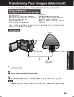 Предварительный просмотр 89 страницы Panasonic Palmcorder Multicam PV-DV73 Operating Instructions Manual