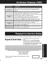 Предварительный просмотр 99 страницы Panasonic Palmcorder Multicam PV-DV73 Operating Instructions Manual