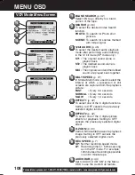 Предварительный просмотр 108 страницы Panasonic Palmcorder Multicam PV-DV73 Operating Instructions Manual