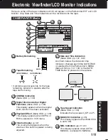 Предварительный просмотр 111 страницы Panasonic Palmcorder Multicam PV-DV73 Operating Instructions Manual