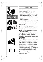 Предварительный просмотр 20 страницы Panasonic Palmcorder MultiCam PV-DV852 Operating Instructions Manual