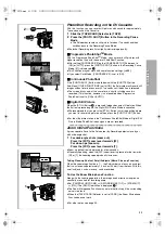 Предварительный просмотр 21 страницы Panasonic Palmcorder MultiCam PV-DV852 Operating Instructions Manual