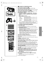 Предварительный просмотр 33 страницы Panasonic Palmcorder MultiCam PV-DV852 Operating Instructions Manual