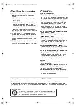 Предварительный просмотр 84 страницы Panasonic Palmcorder MultiCam PV-DV852 Operating Instructions Manual