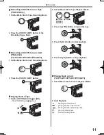 Предварительный просмотр 11 страницы Panasonic Palmcorder MultiCam PV-GS12 Operating Instructions Manual