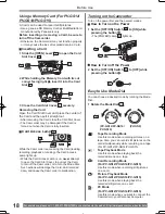 Предварительный просмотр 18 страницы Panasonic Palmcorder MultiCam PV-GS12 Operating Instructions Manual